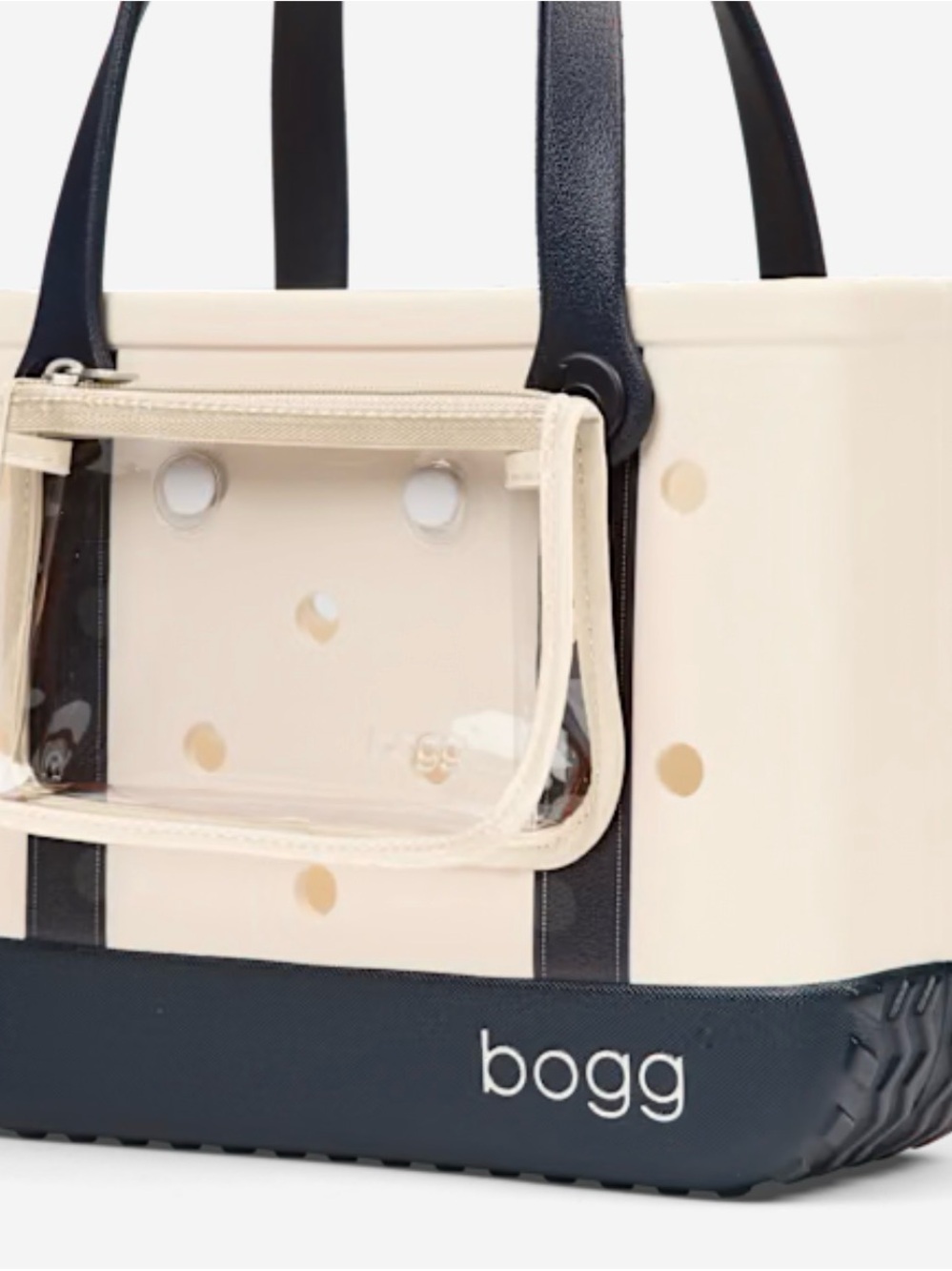 BOGG BAG Small Tote in Oxford Blue (Bitty) - Picture 4 of 10